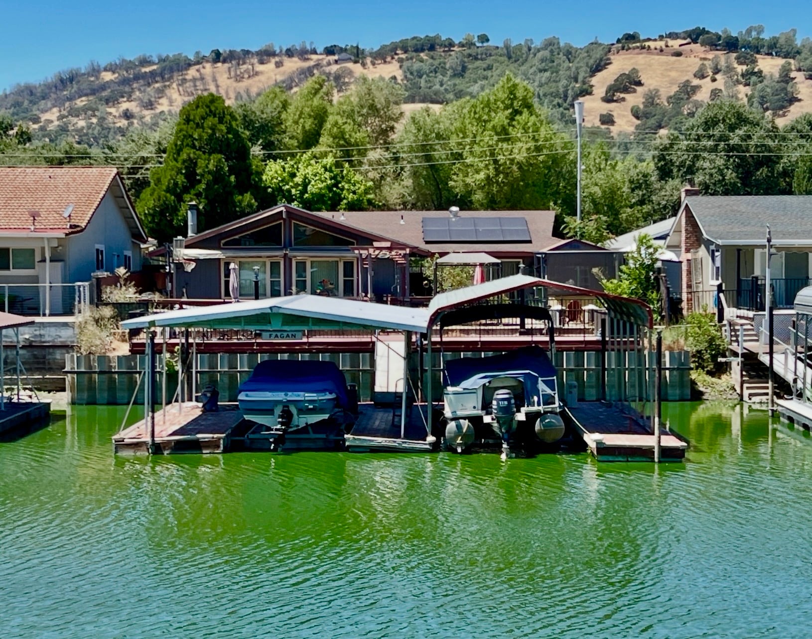 554 Keys Blvd Clearlake Oaks CA Lake Home For Sale Canal View