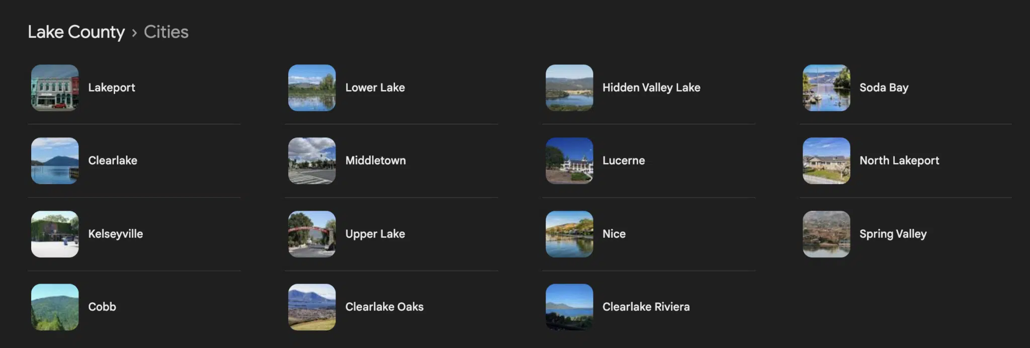 Lake County California Market Update