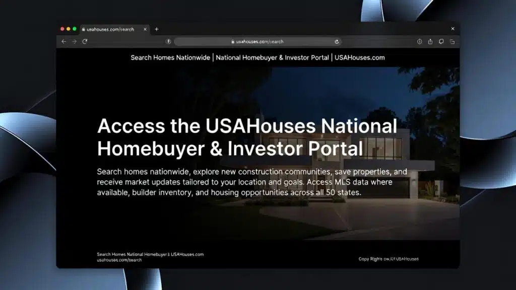 All States... USAHouses.com National Real Estate Search Portal and Investor Link