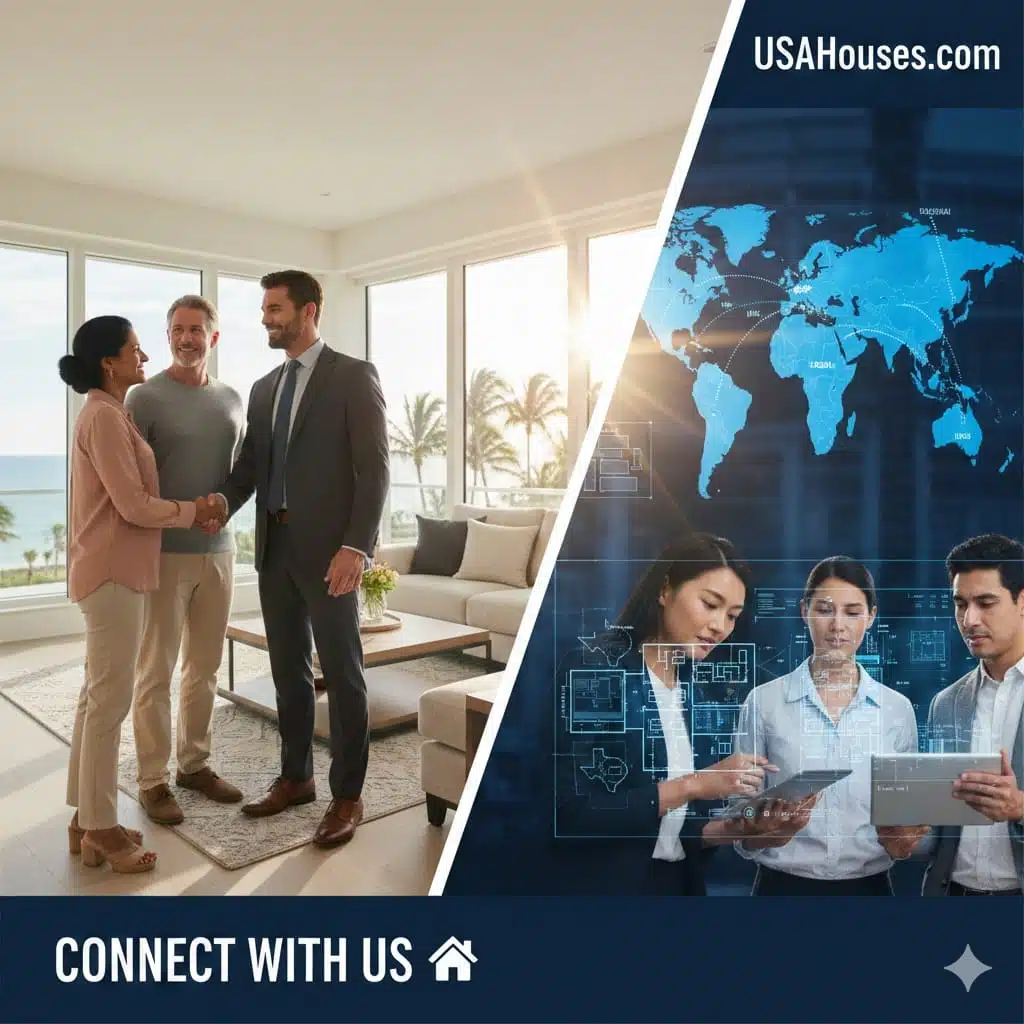 Contact USAHouses.com and Connect today